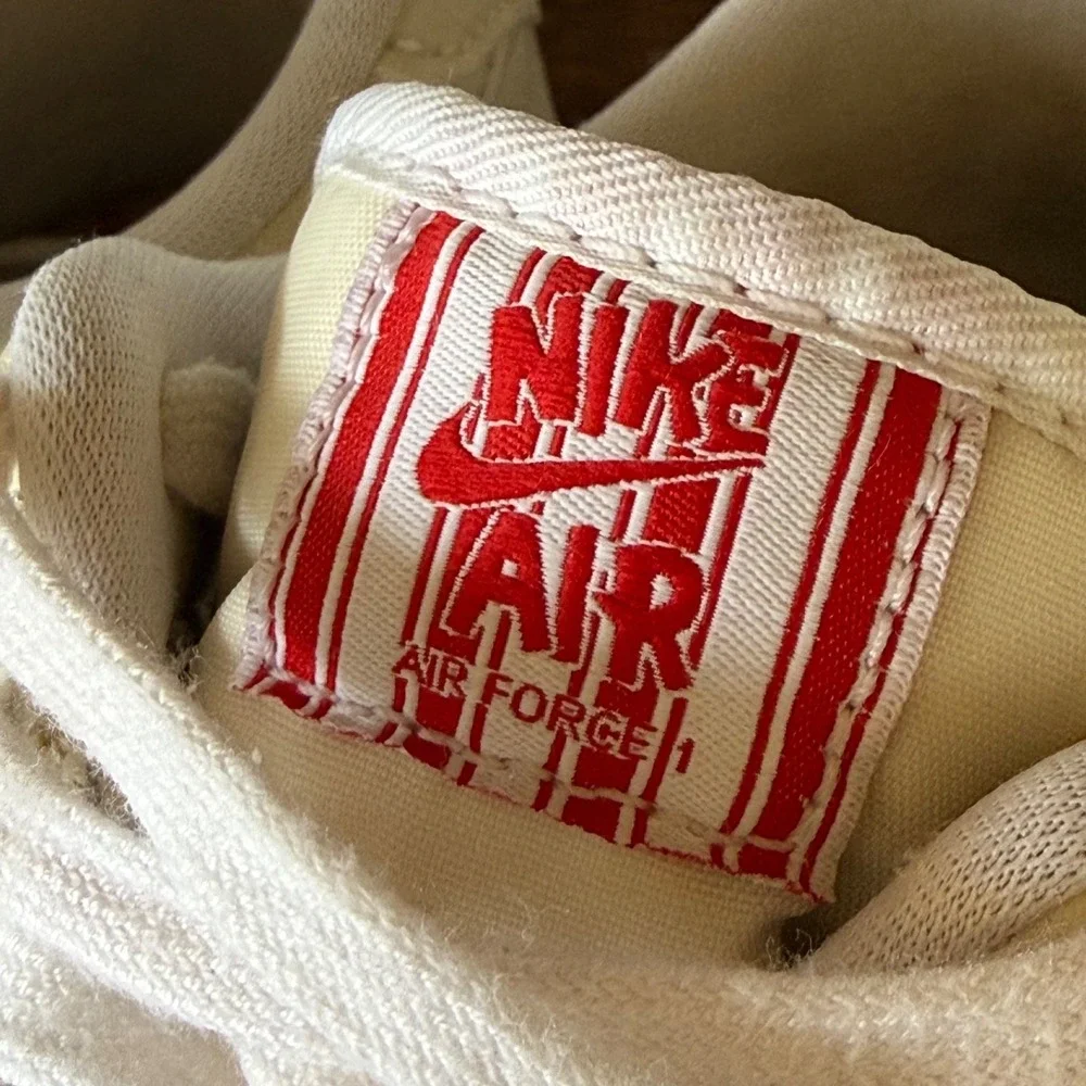 Nike Air Force 1 Low '07 Premium Popcorn‎ Sneakers Men's Size 8.5 CW2919-100